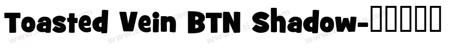 Toasted Vein BTN Shadow字体转换